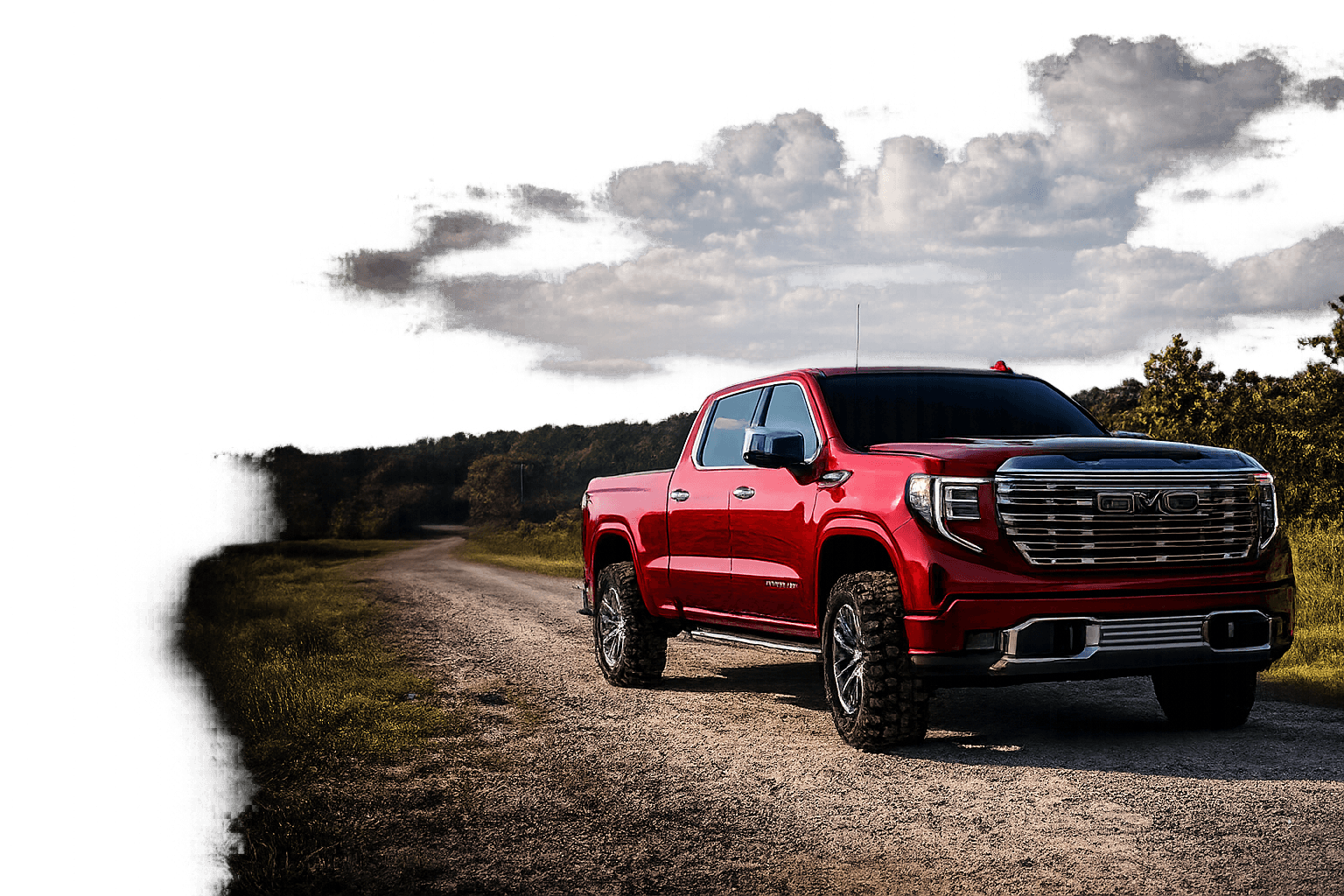 Red GMC Truck
